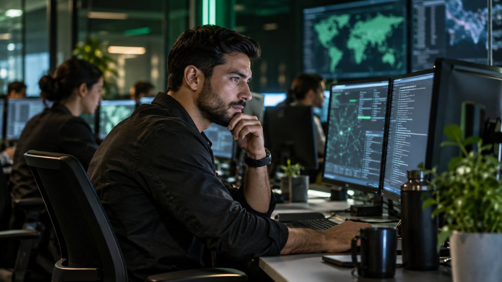 Cybersecurity corporate workplace